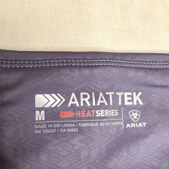 Ariat Women's Zia Embossed Riding Tights - Dark Gray size medium - Picture 6 of 15